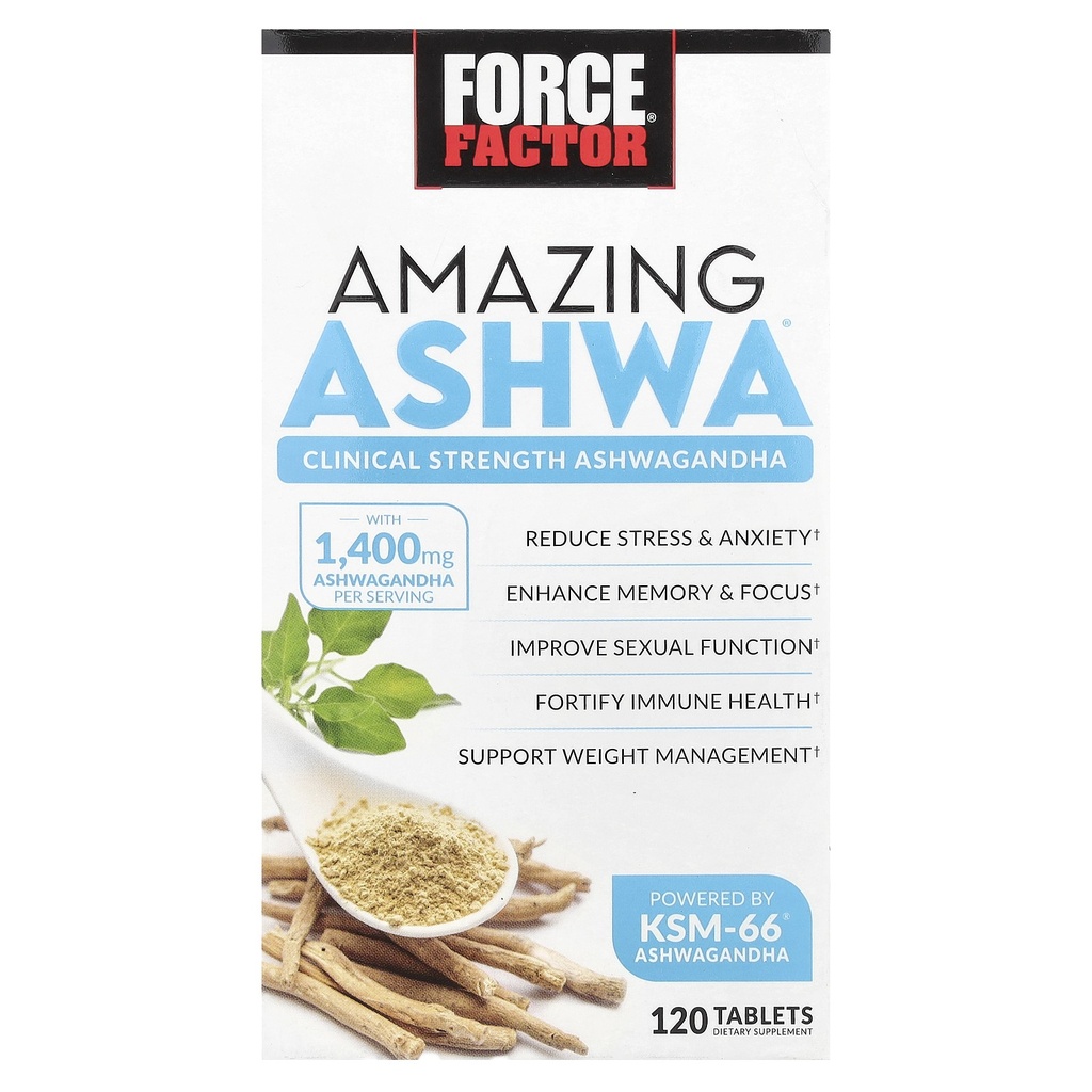Amazing Ashwa®, 120 Tablets