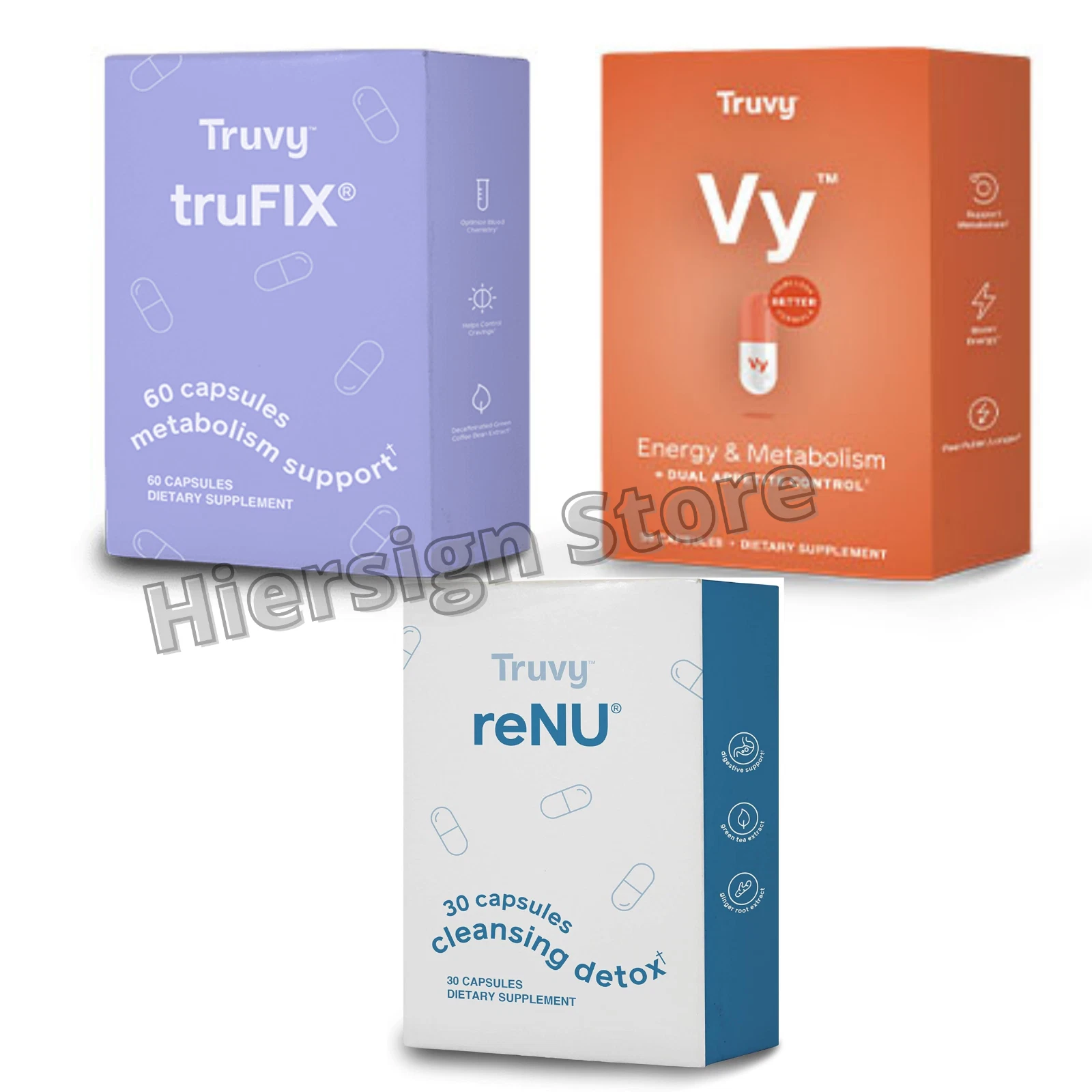 28 day Trufix, VY Energy and Weight Loss , and Renu Supplements(*New* TruVision)