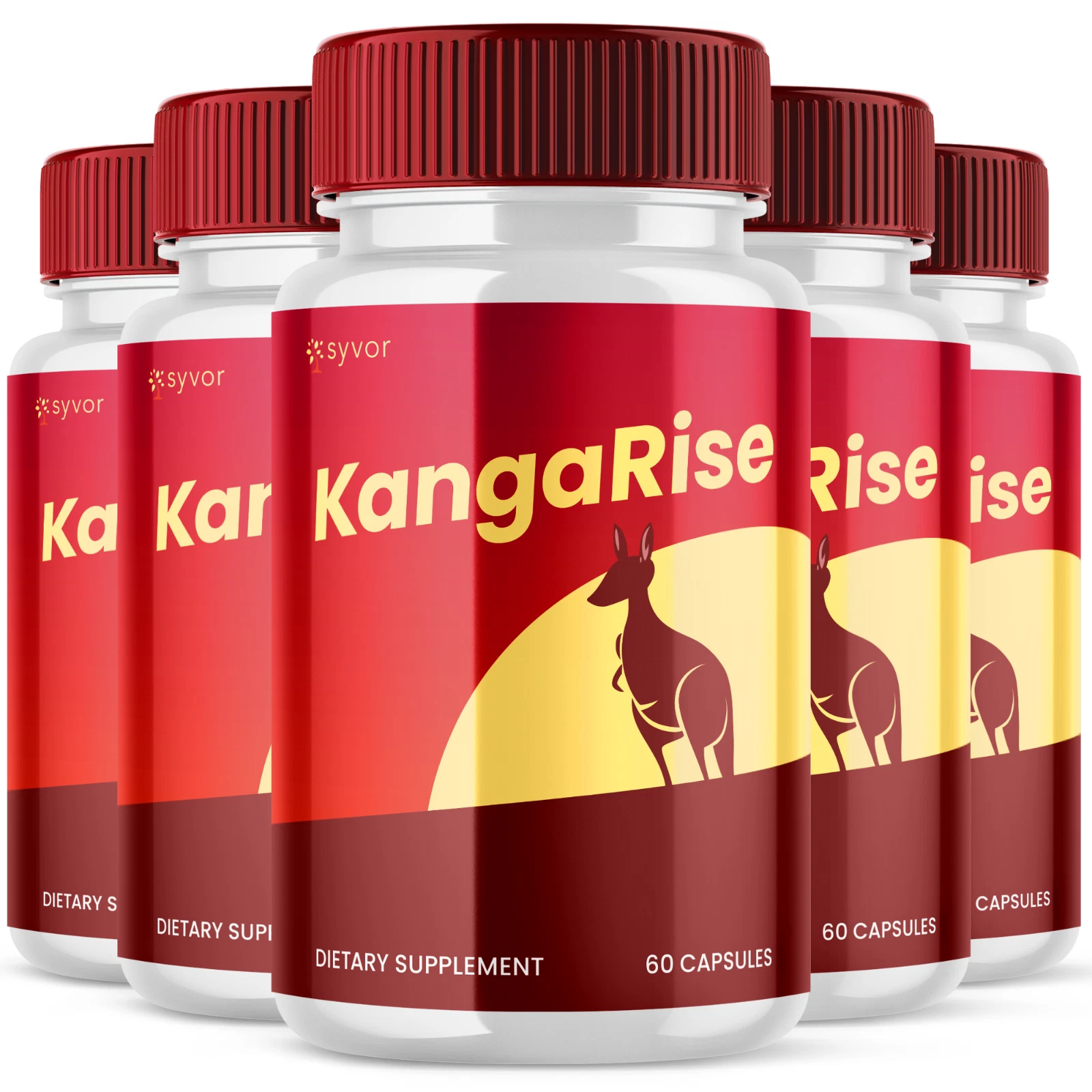 KangaRise Blood Sugar Support Formula, Advanced Glycogen Support 300 Capsules