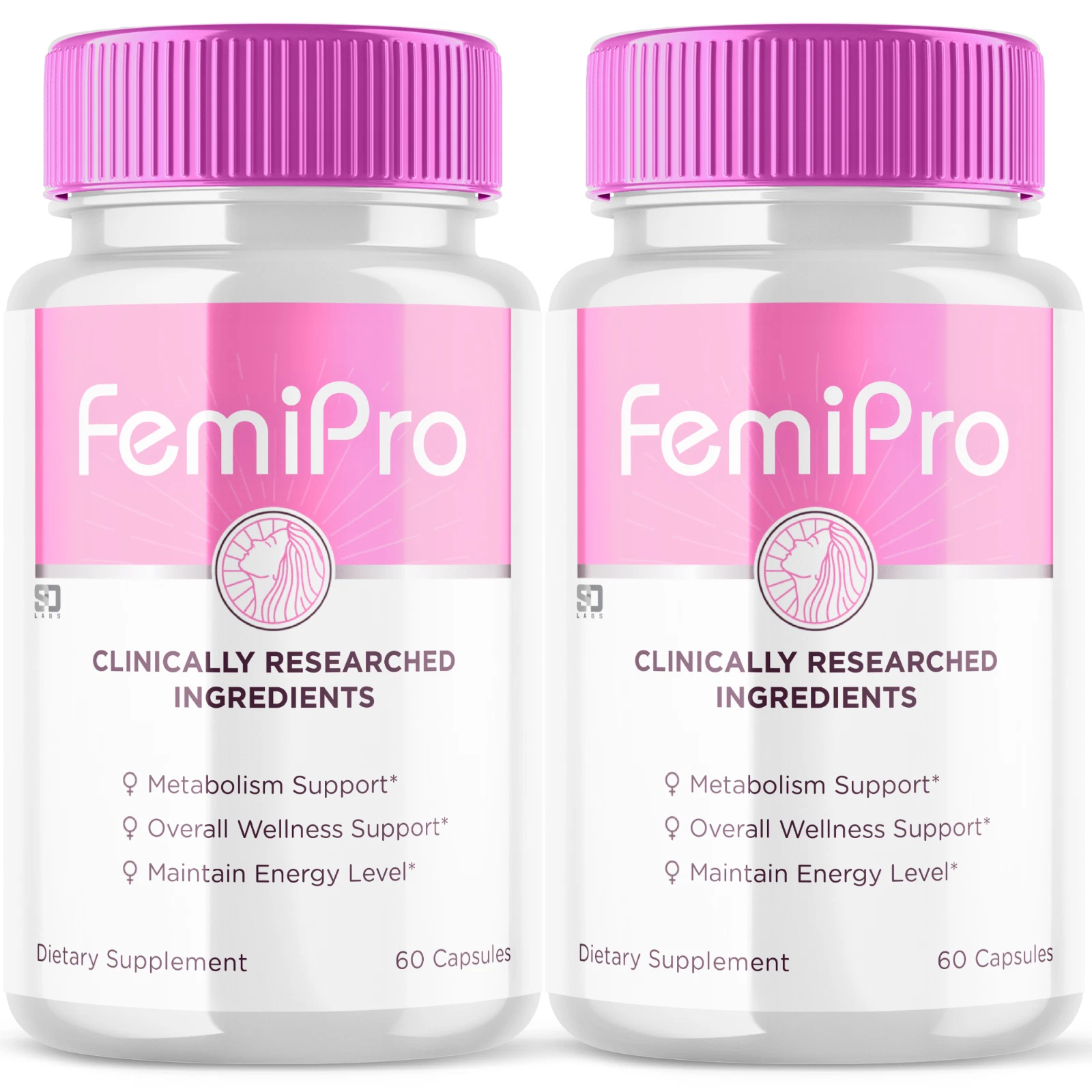(2 Pack) Femi Pro Pills - Supports Daily Wellness & Balanced Life - 120 Capsules