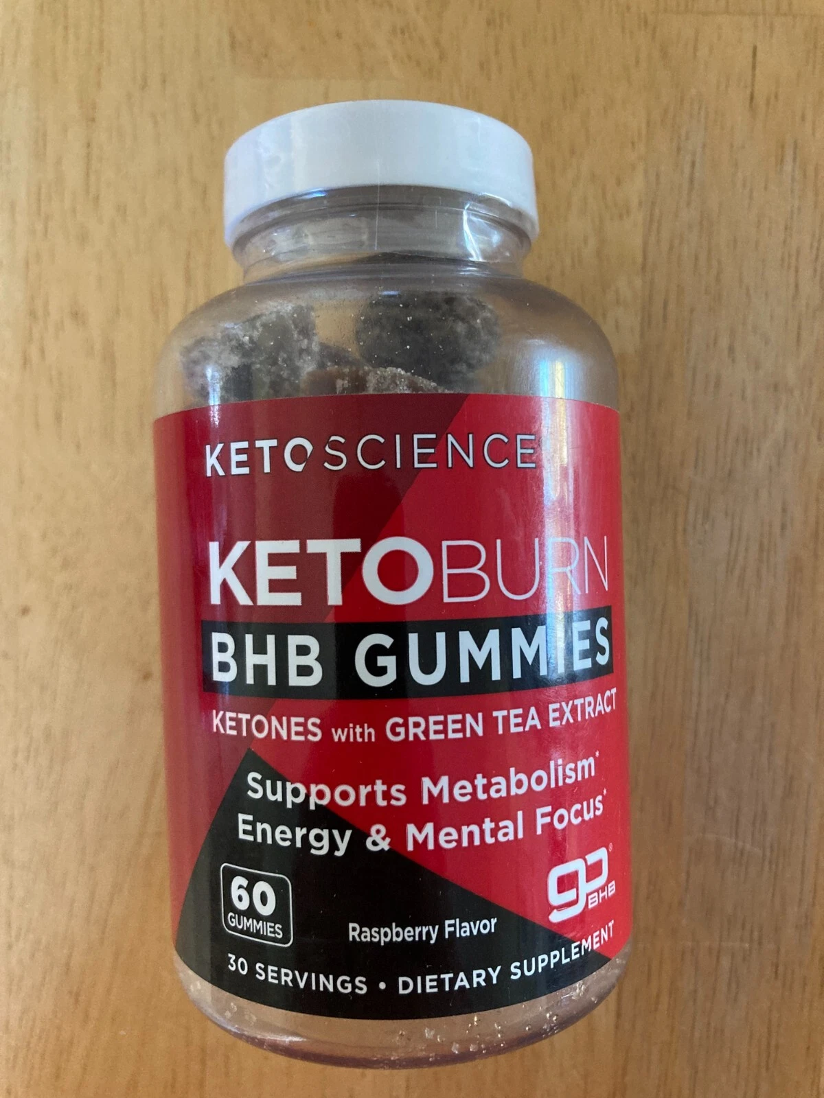KetoScience Keto Burn BHB Gummies - 60 ct Weight Loss Metabolism Support