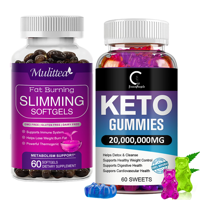Keto Gummies Weight Loss Fat Burner Sliming Pills Appetite Control Supplement