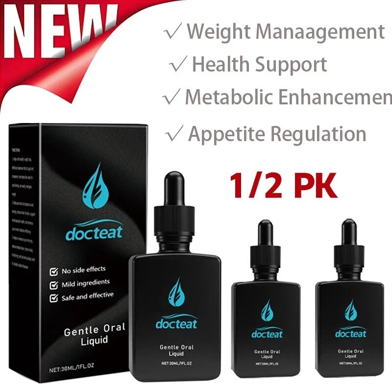 1~3 Pack Meglutide Fat Burner Oral Liquid - Food-Grade Drops - 30 mL/Bottle HOT