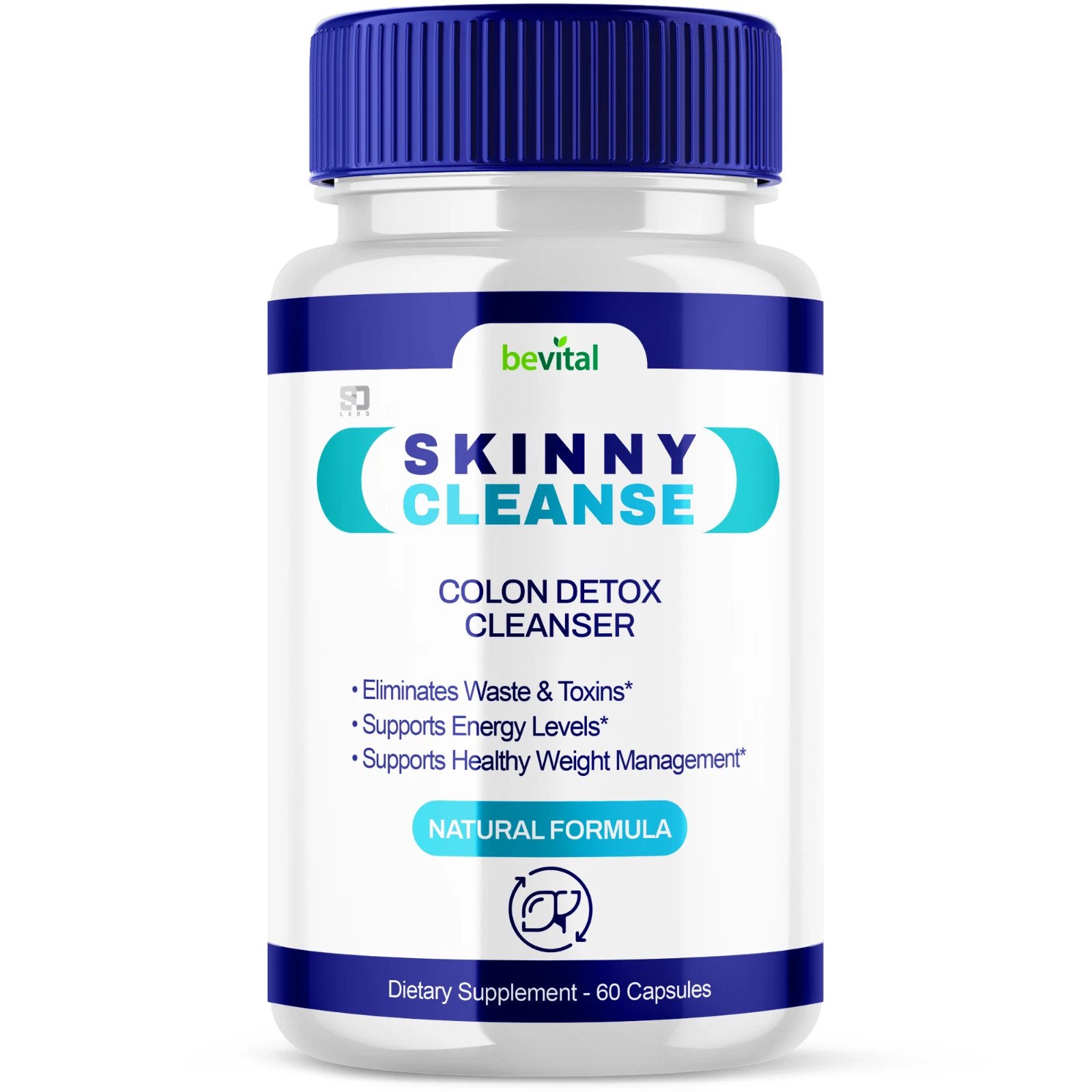 Bevital Skinny Cleanse - Supports Weight Management and Detox 60 Capsules