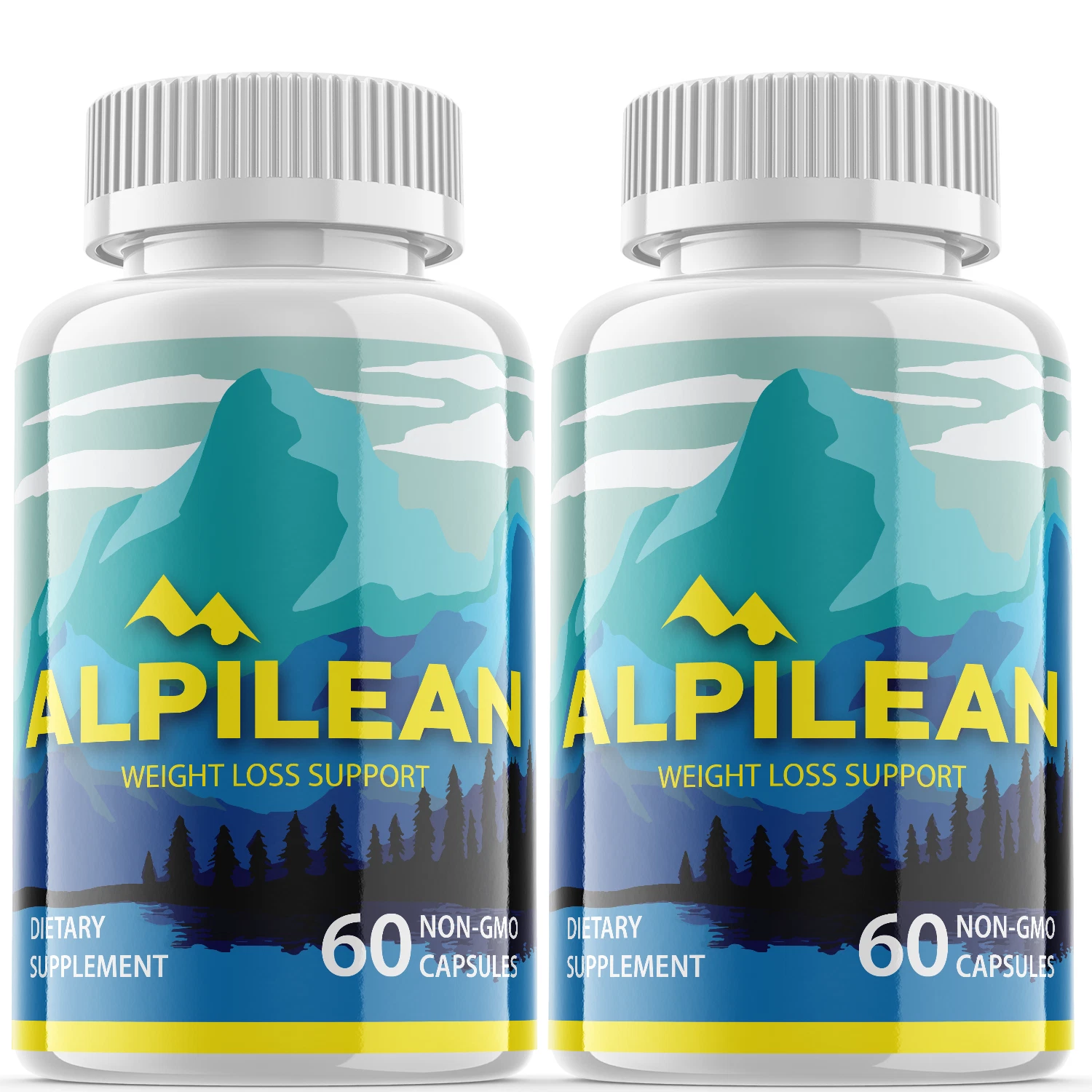 (2 Pack) Alpilean, Alpilean Weight Loss Keto Capsules Supplement (120 Capsules)