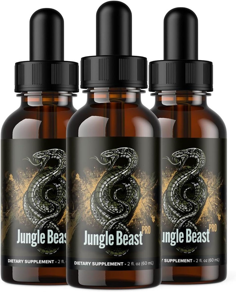 Jungle Beast Pro Drops - Jungle Beast Pro Male Vitality Drops OFFICIAL - 3 Pack