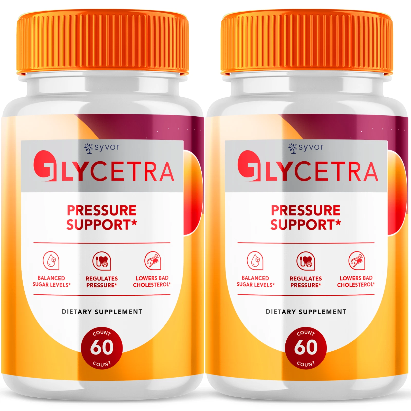Glycetra Advanced Glycogen Supplement Natural Circulation Support 120 Capsules