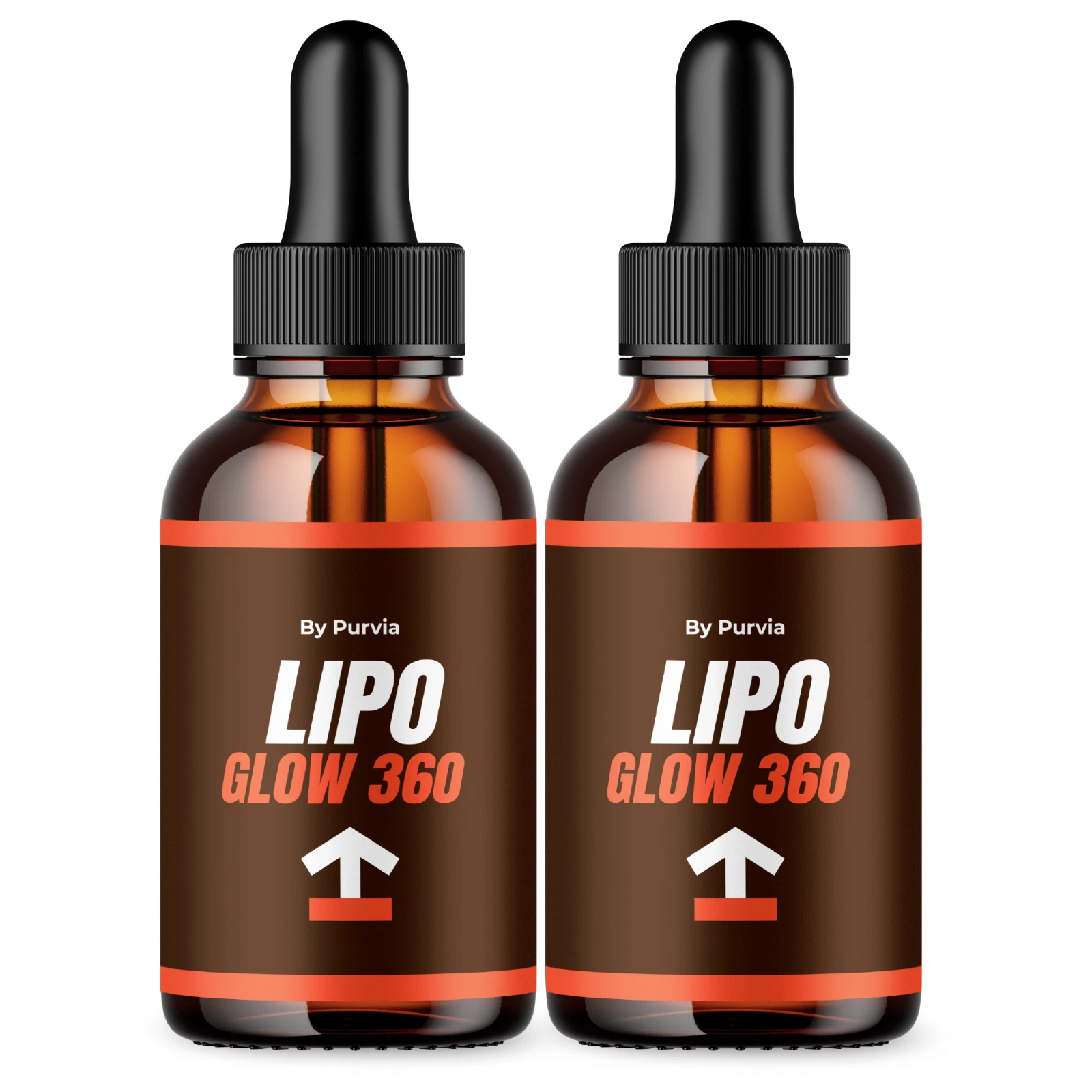 (2 Pack) Lipo Glow 360 Liquid Drops for Advanced Overall Wellness Support
