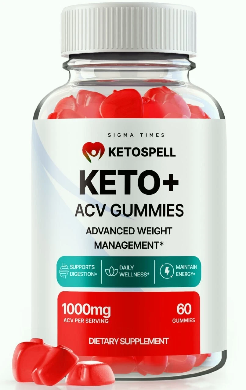 Ketospell Keto + ACV Advanced Weight Loss Gummies to Boost Metabolic Rate 60ct