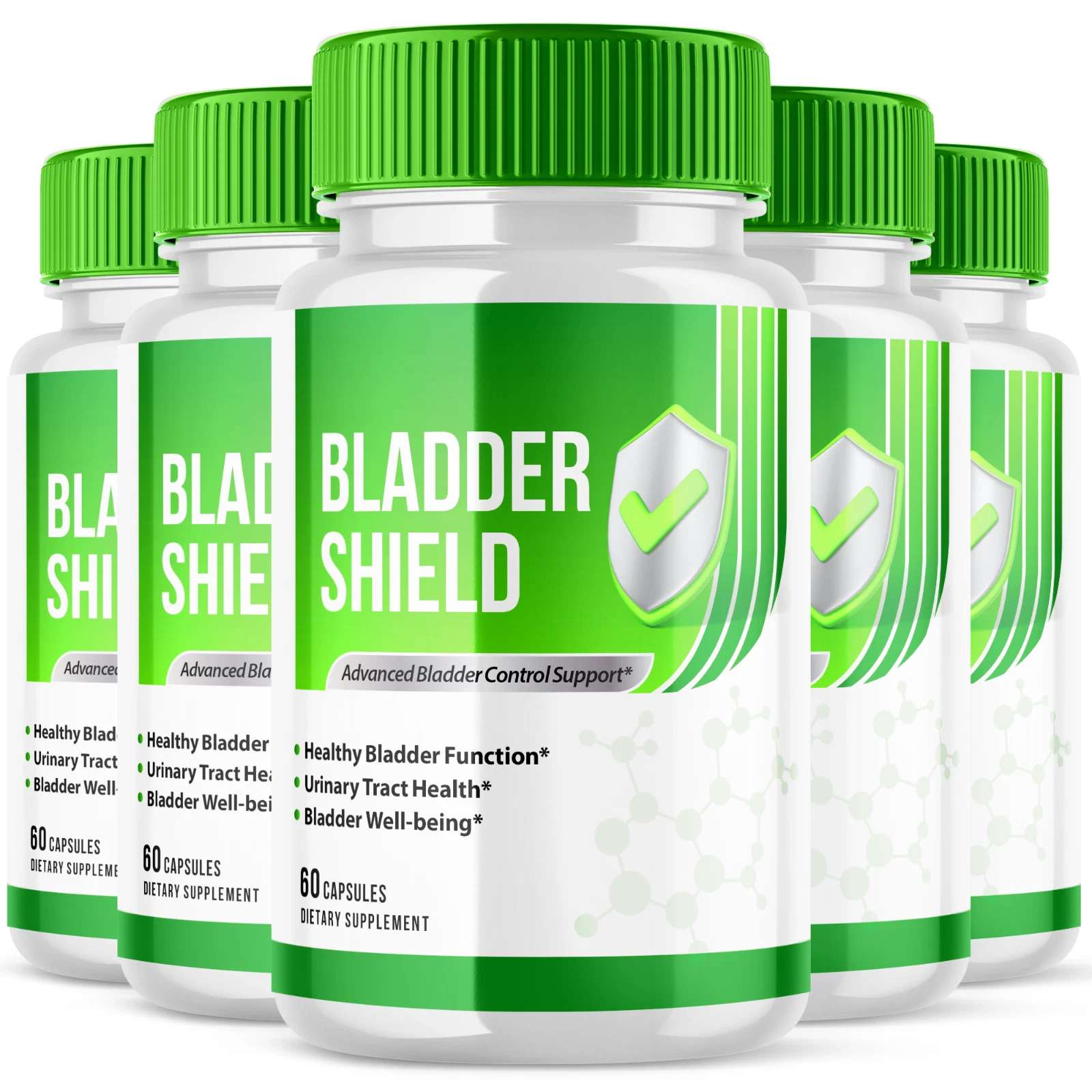 Bladder Shield Advanced Prostate Complex Supplement Bladder Support 300 Capsules