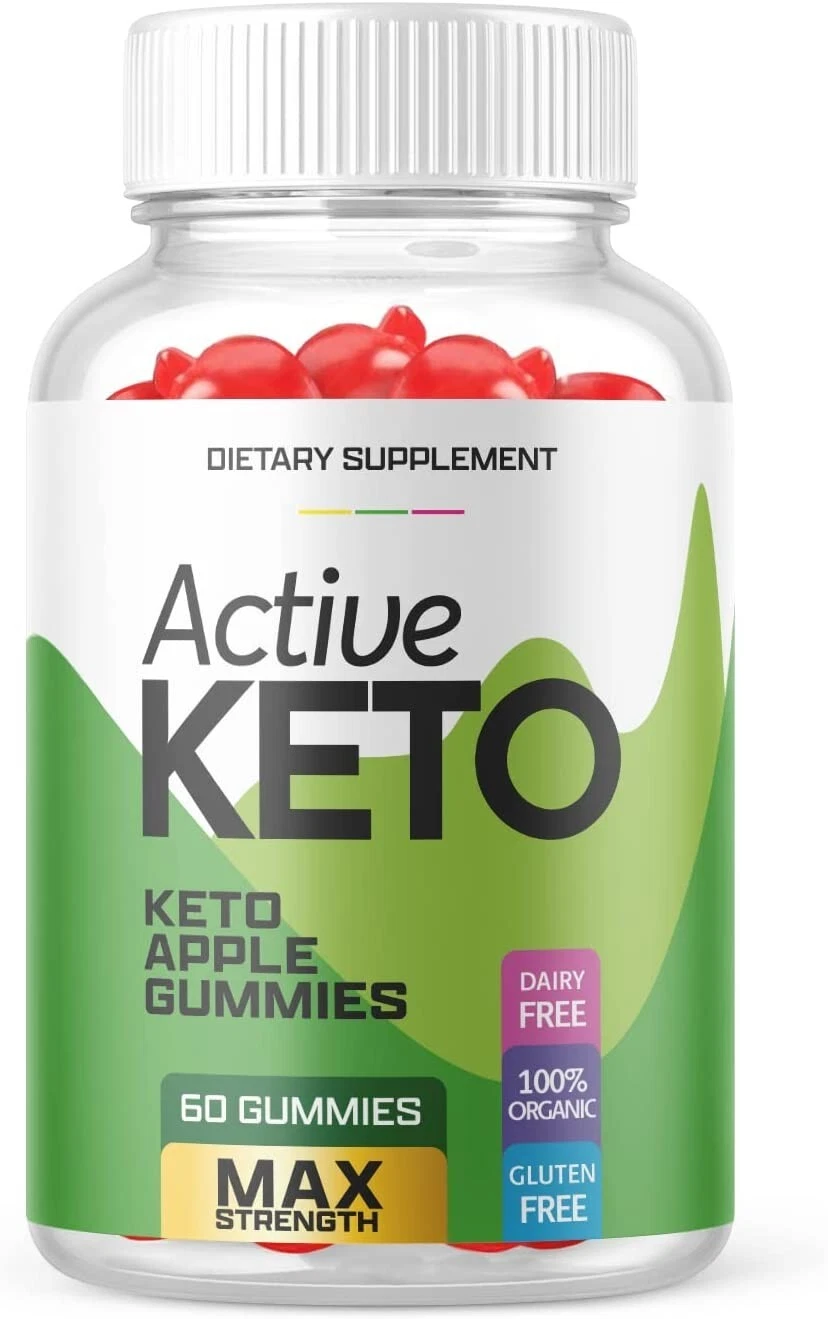 1 Pack - Active Keto ACV Gummies - Vegan, Weight Loss Supplement - 60 Gummies