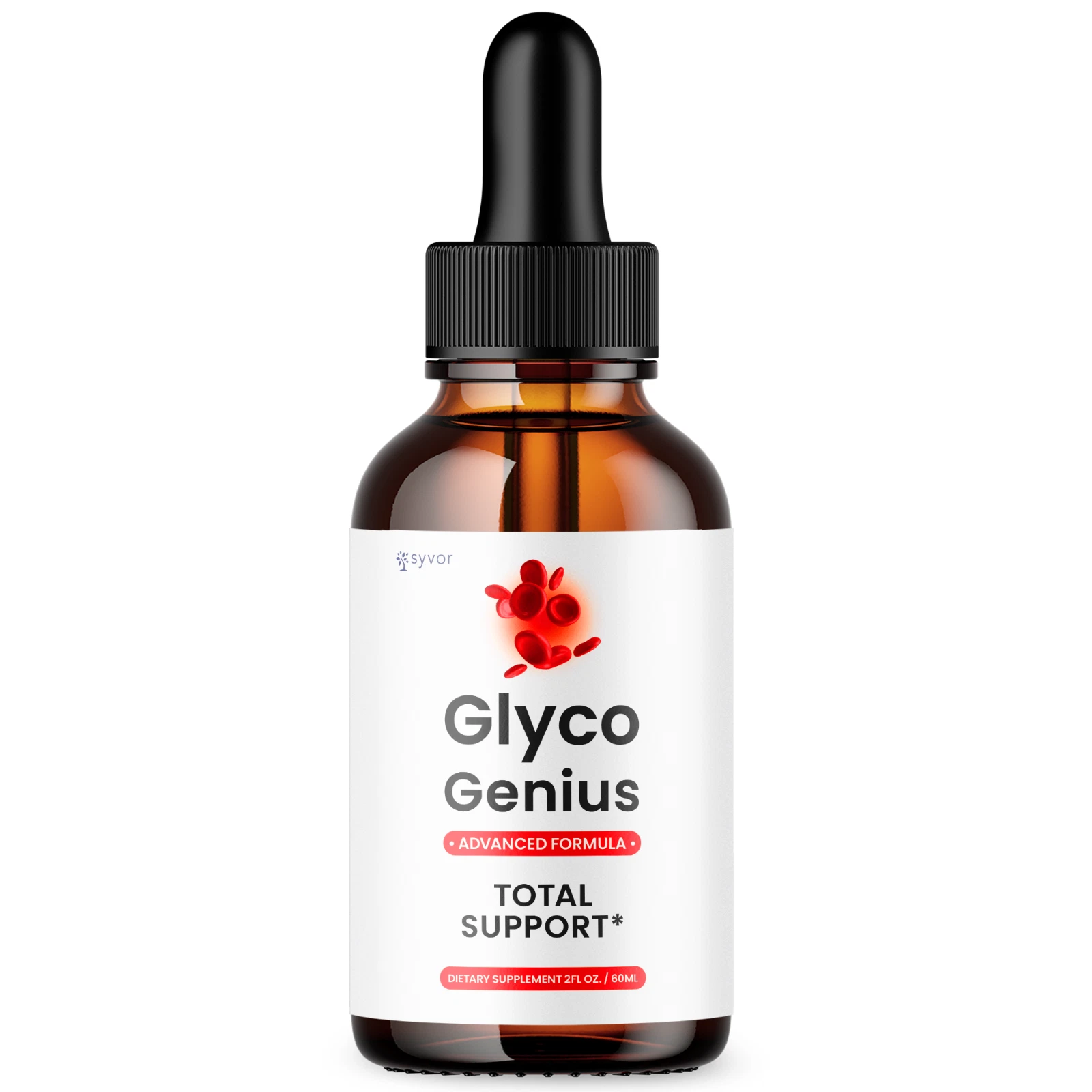 (1 Pack) Glyco Genius Blood Support Drops Advanced Vitamin Supplement 2ML