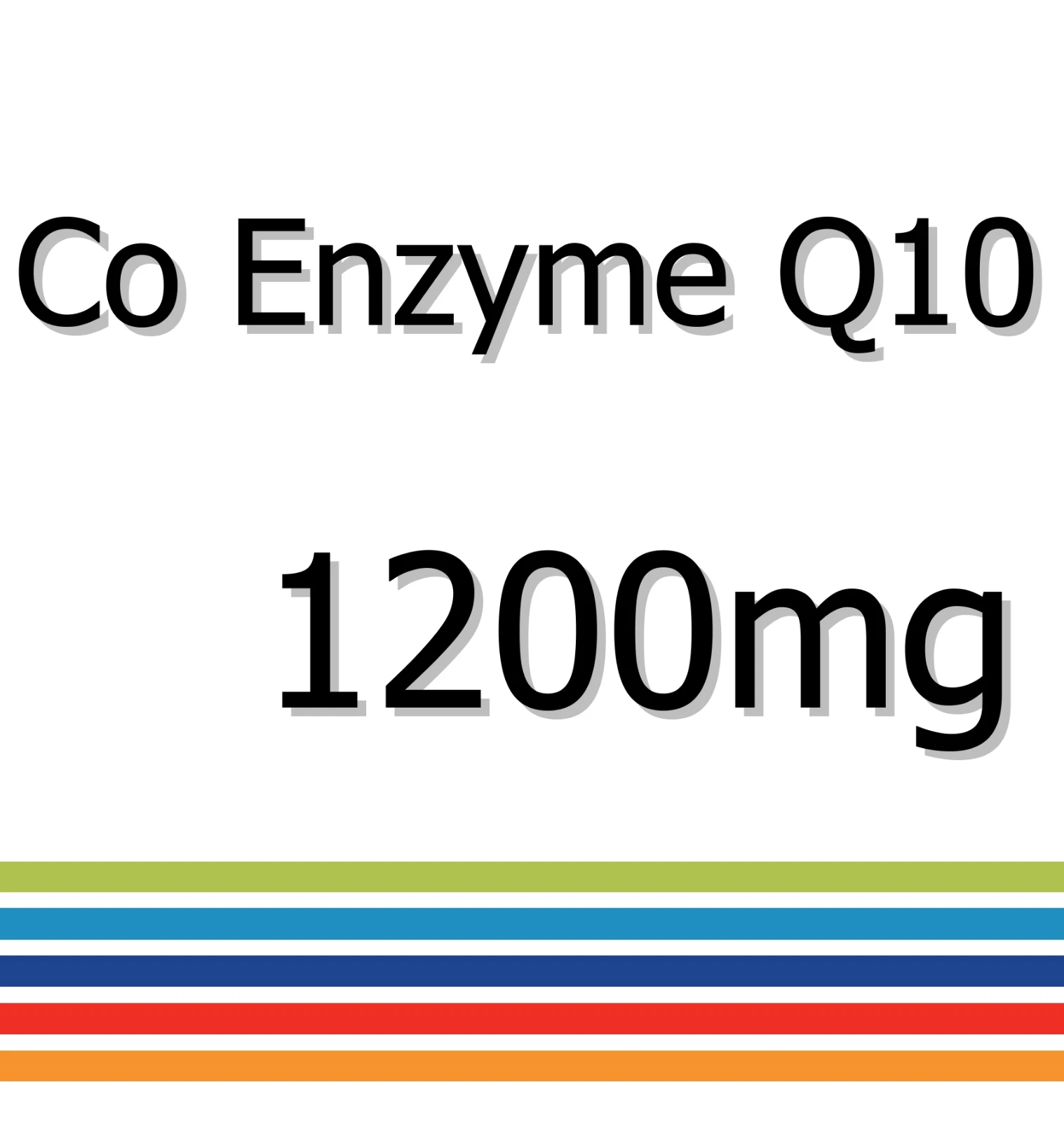 Co Enzyme Q10 1200mg x 90 Tablets - Antioxidant Effect