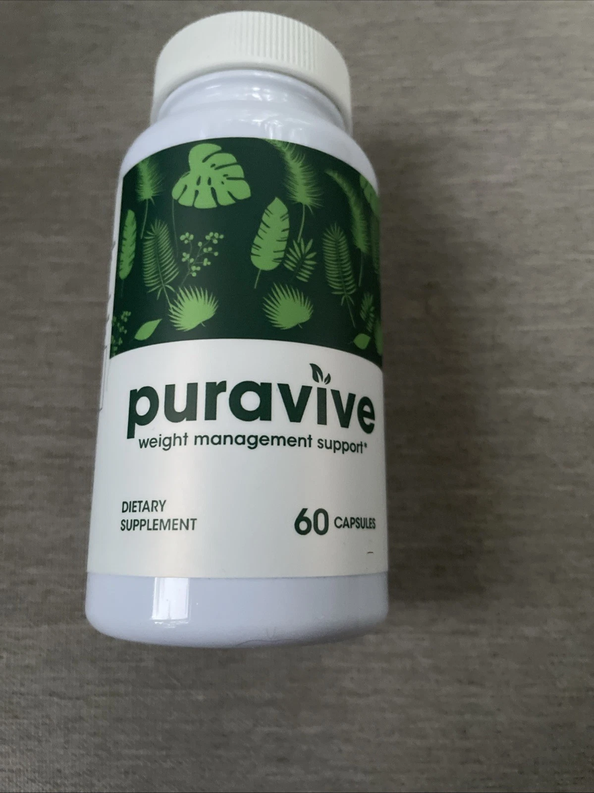Puravive Weight Loss Management Support 60 Capsules Advanced Formula Diet Pills
