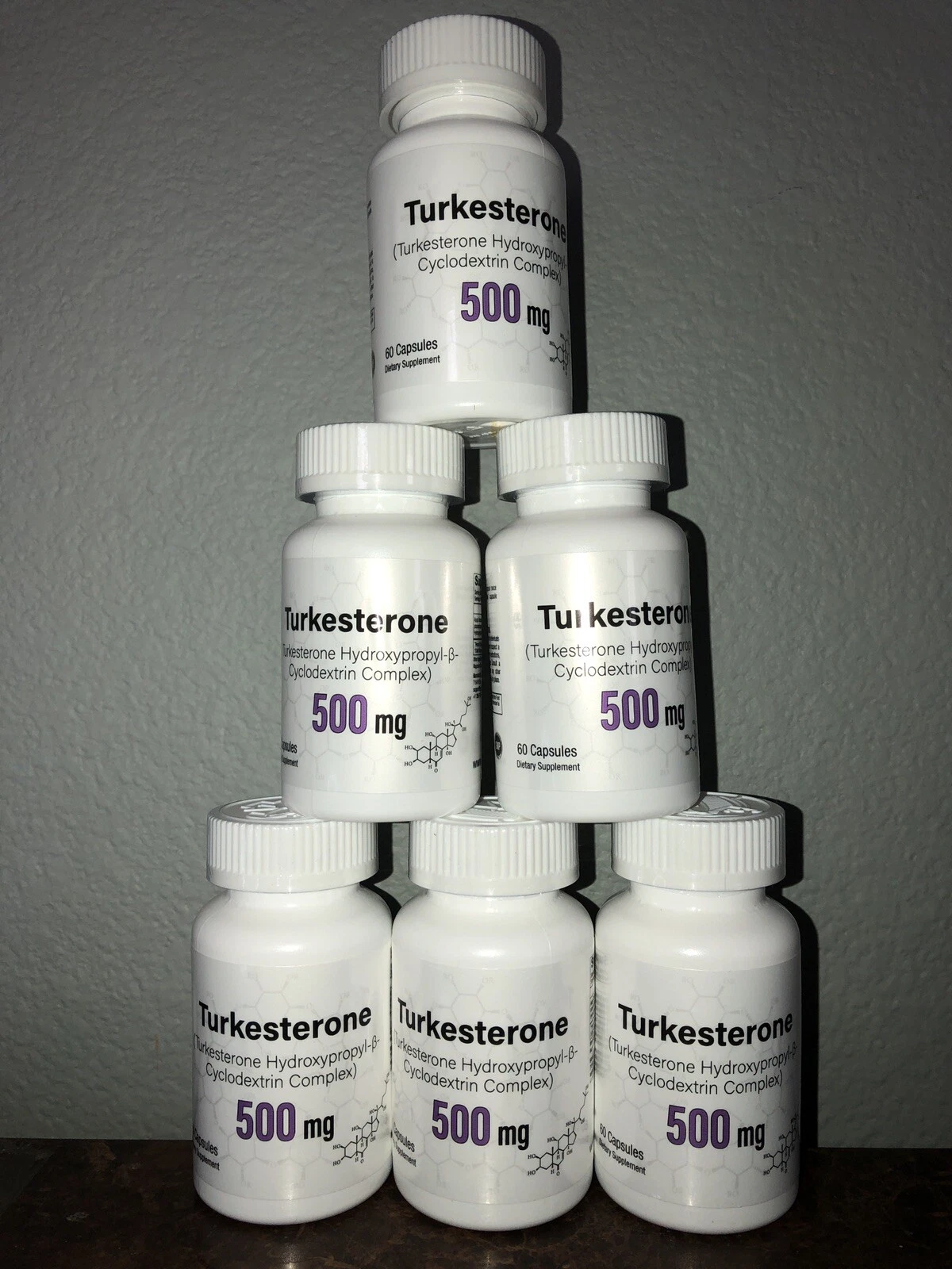 Gorilla Mind Turkesterone 500 mg 60 Caps New Sealed Order Shipped (1 Bottle)