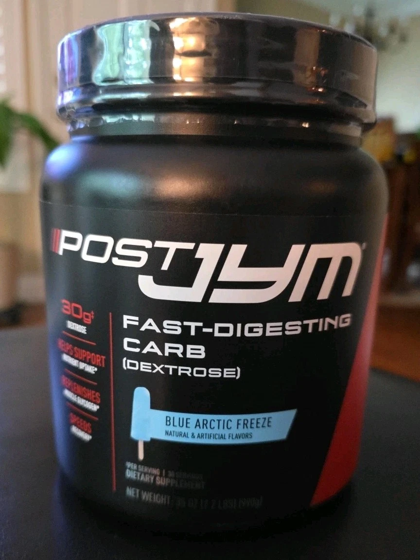 *New* Post JYM Fast-Digesting Carb Blue Arctic Freeze Exp 3/14/27