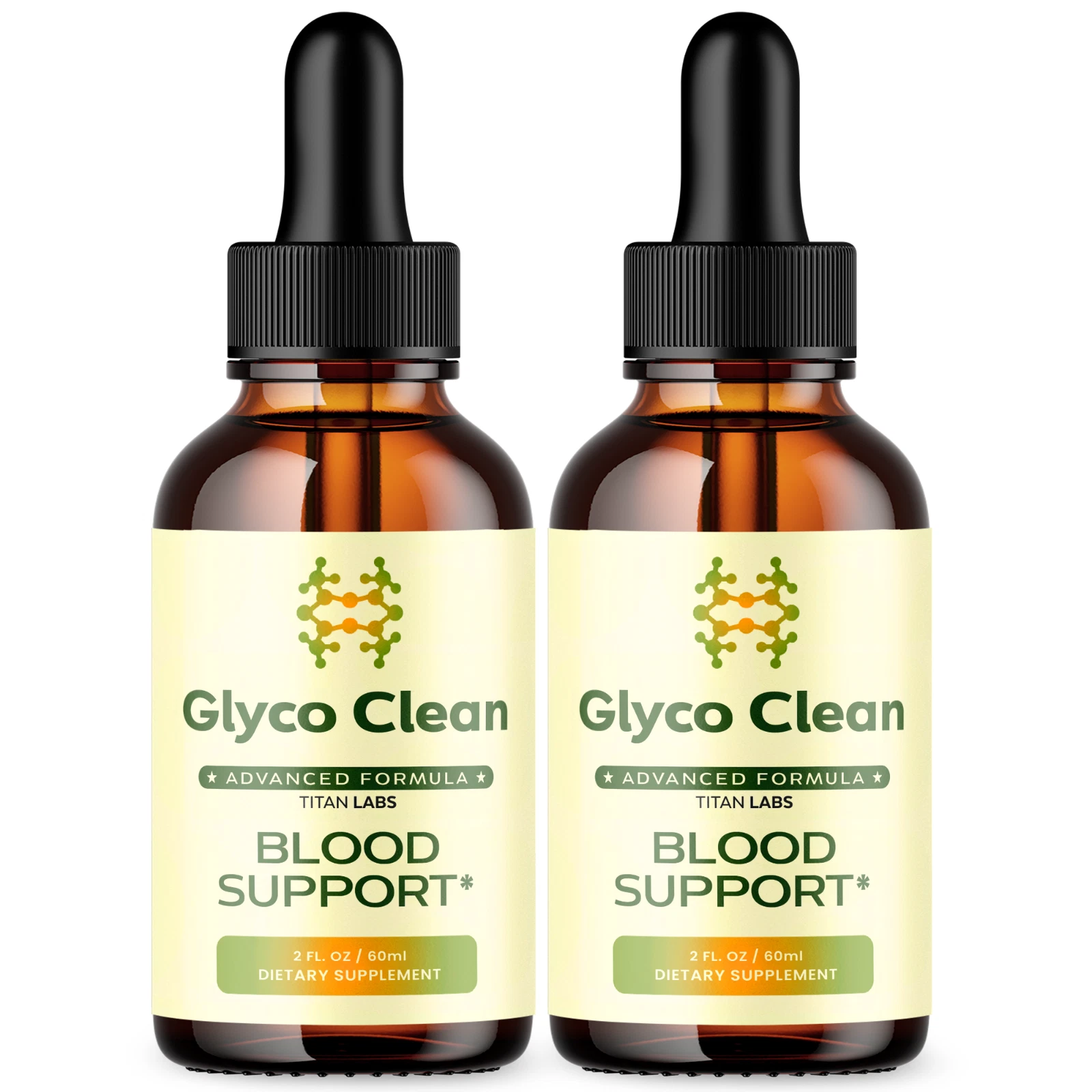 Glyco Clean Blood Drops - Support for Healthy Blood & Well-Being (2 Pack)