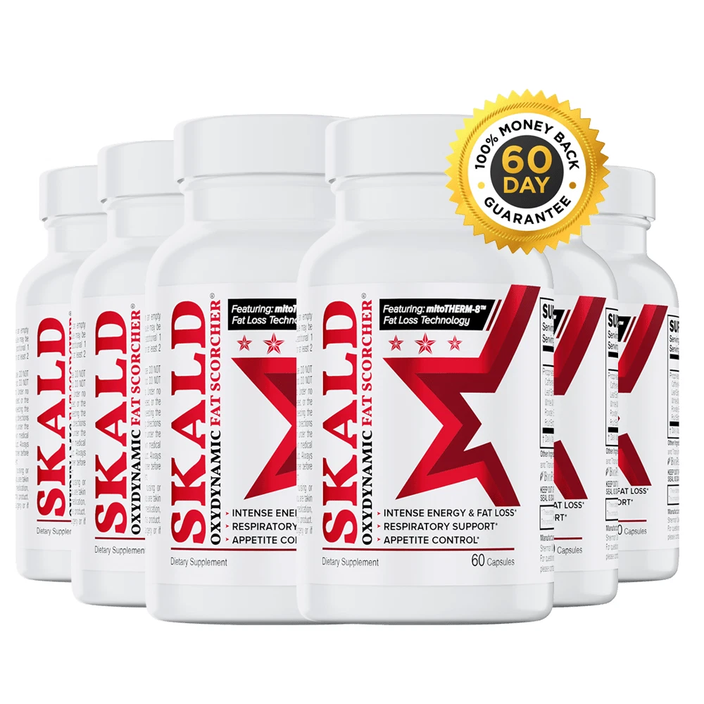 Official Store - SKALD: Thermogenic Fat Burner Official Store - 6 Bottles