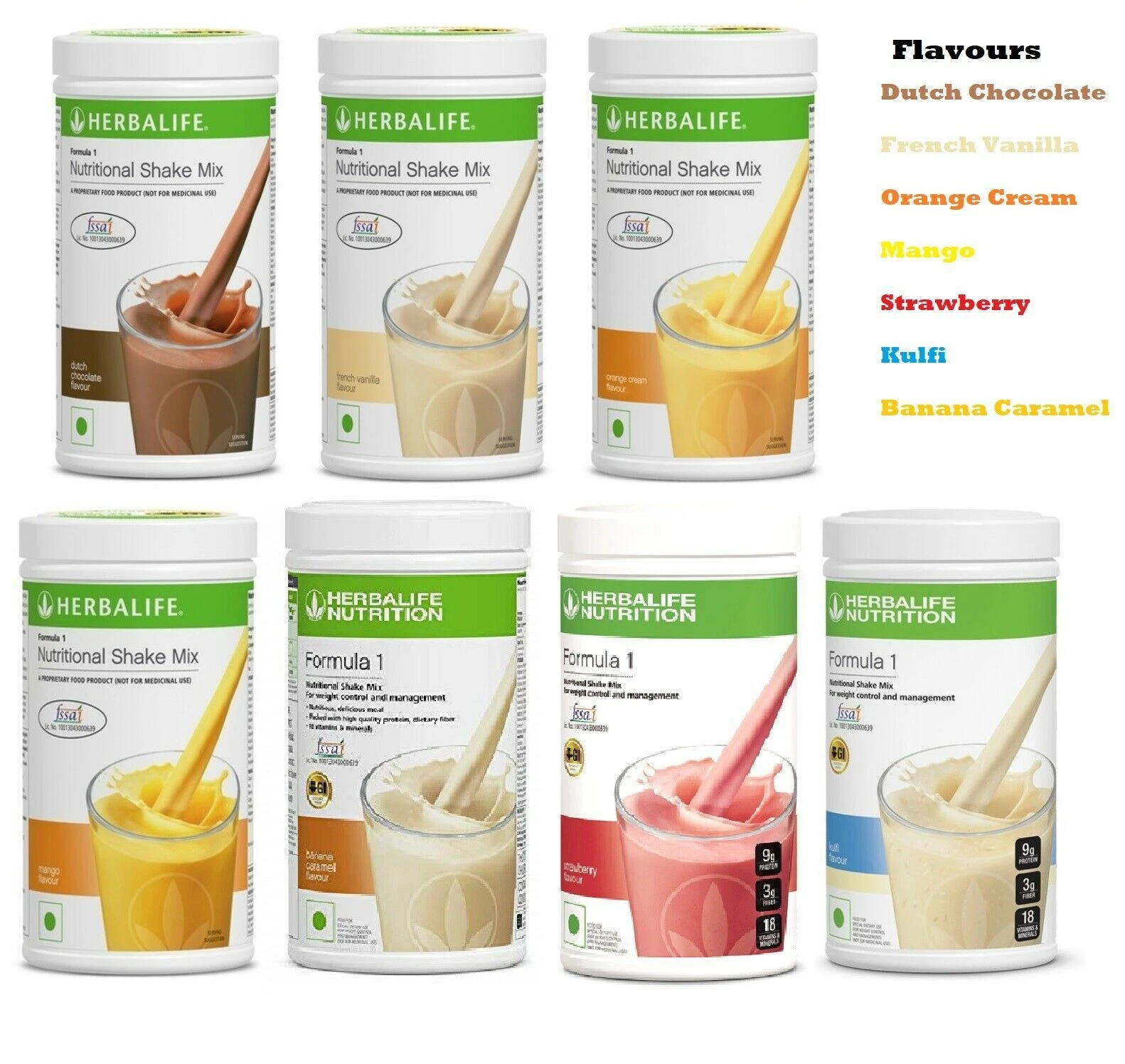 # BEST USA HERBAL FORMULA 1 HEALTHY MEAL REPLACEMENT SHAKE MIX 500g ALL FLAVORS