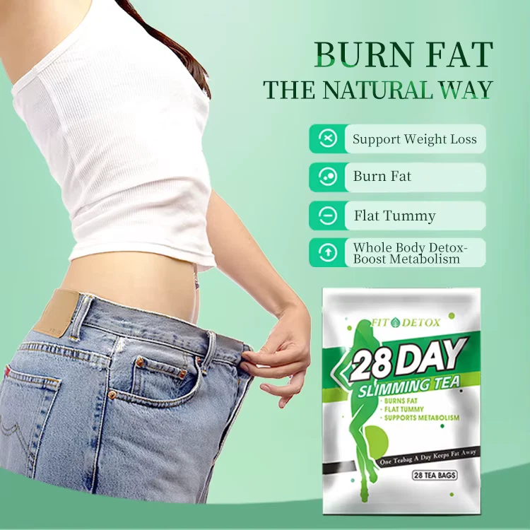 28 Day Slimming Energy Boost Burn Fat Gut Cleanser Weight Loss Herbal Tea Detox