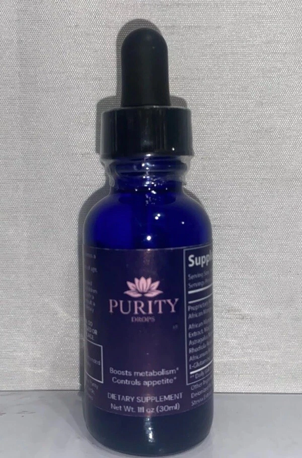 New & Sealed Metabolism Appetite Control Drops 1 Fl Oz /Exp 11/2025