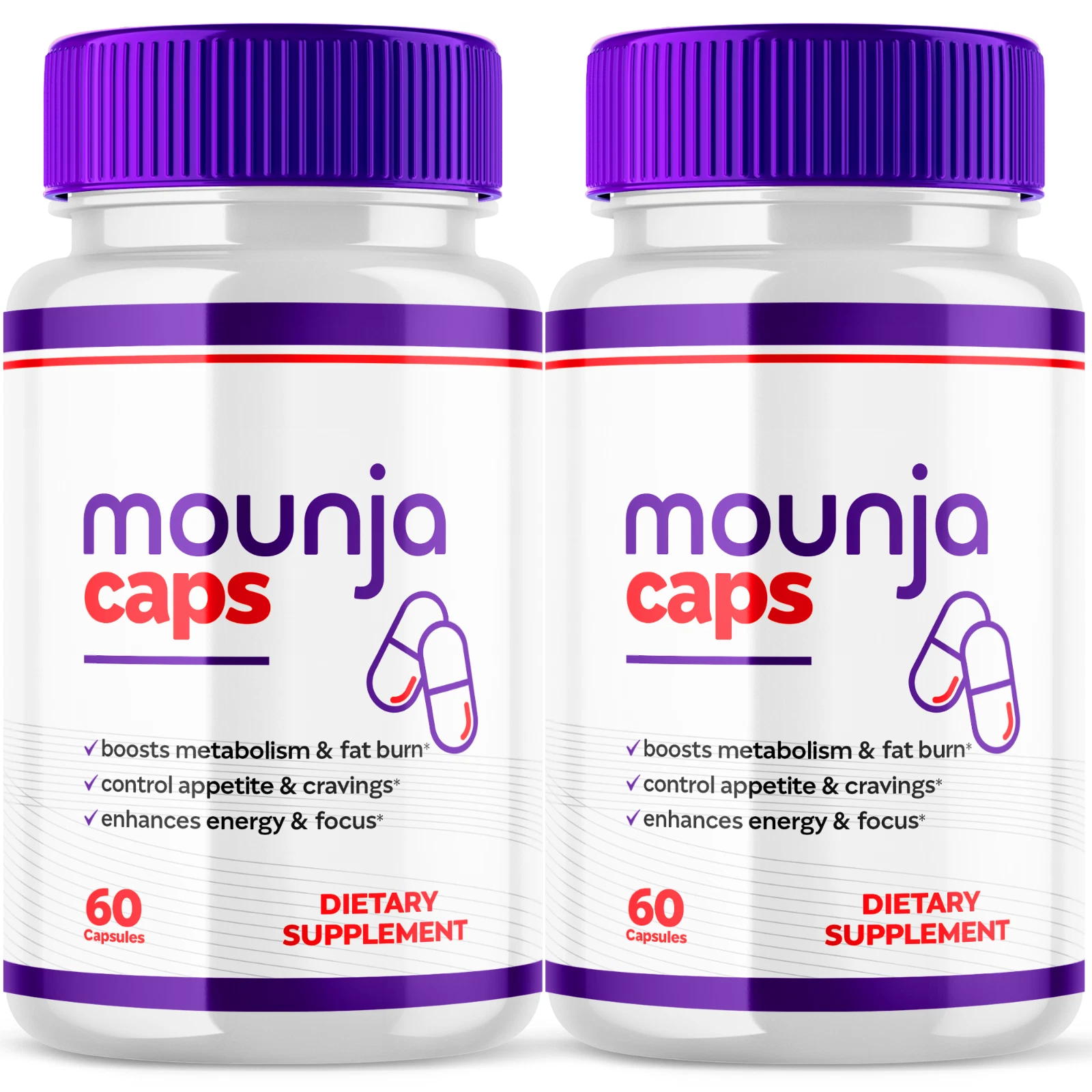 Mounja Caps Advanced Vitamin Formula Fitness Support Daily Wellness 120 Capsules