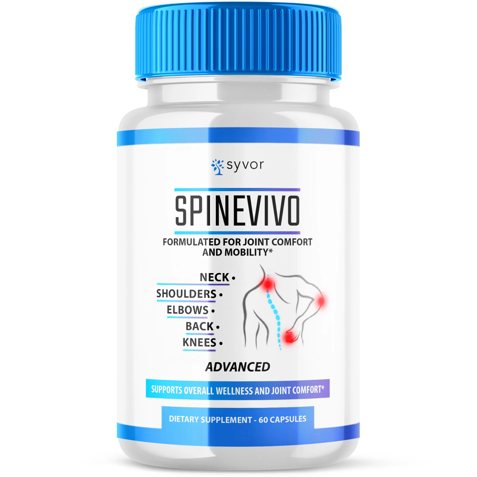 SpineVivo Advanced Joint Support Spine Vivo Formulated for Mobility 60 Capsules