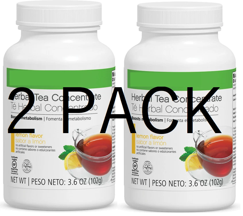 2 PACK Tea Concentrate LEMON Flavor 3.6 oz (102g)