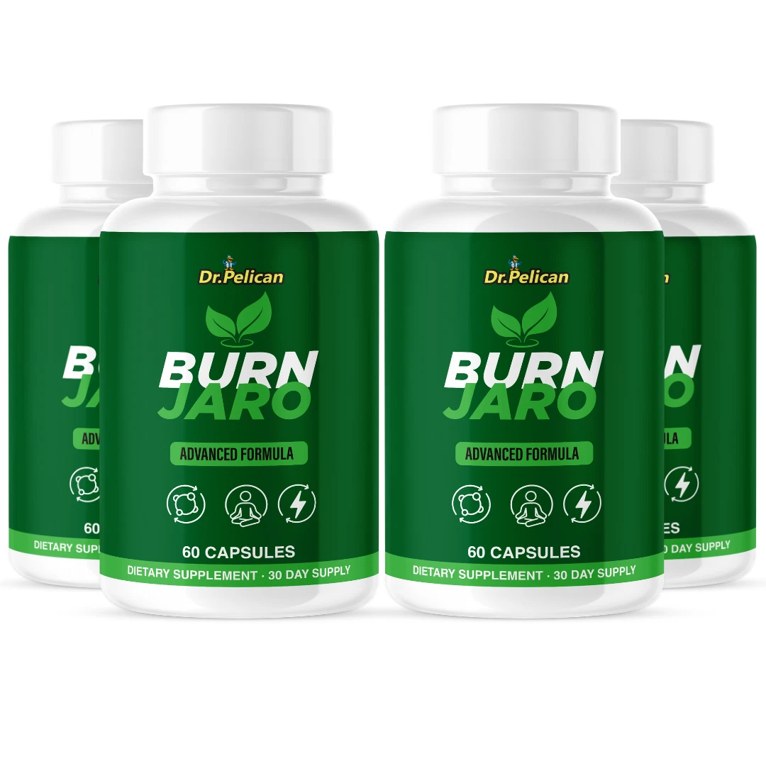 Burn Jaro- Keto & Weight Support- 4 Bottles- 240 Capsules