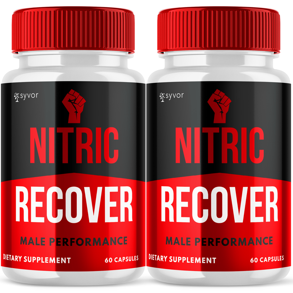 Nitric Recover Support Vitamin Maximum Strength Supplement for Men 120 Capsules