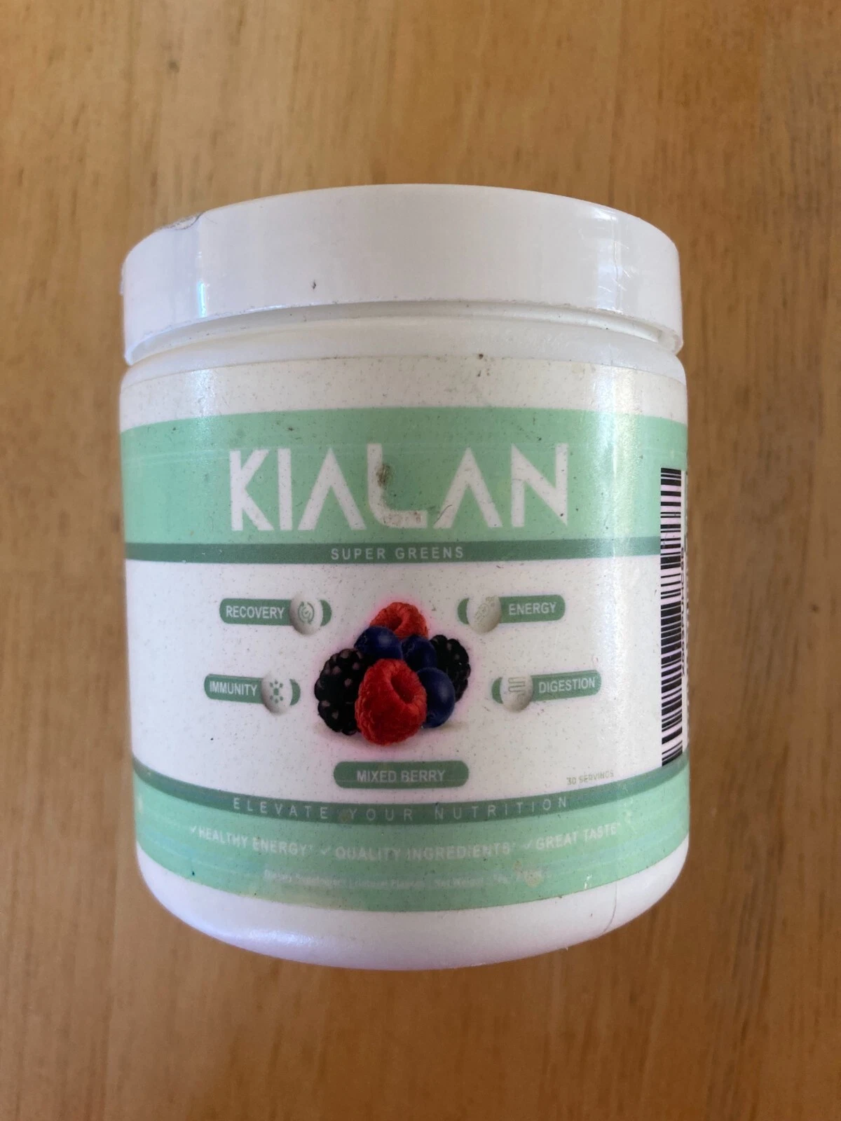 Kialan Nutrition Greens - Weight Management, Nutrition Super Food Mixed Berry