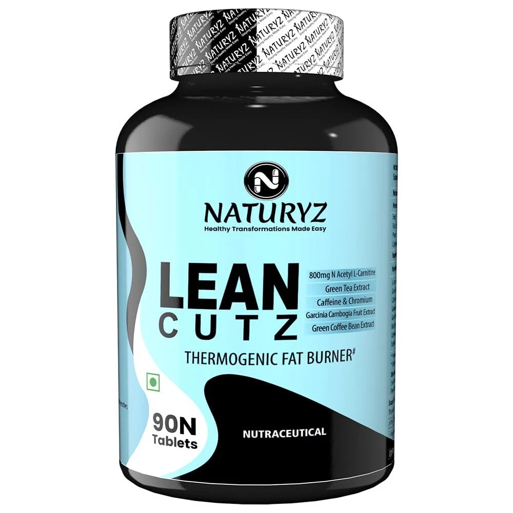 Naturyz Lean Cutz Thermogenic Fat Burner Weight loss 50 tablets for Men & Women