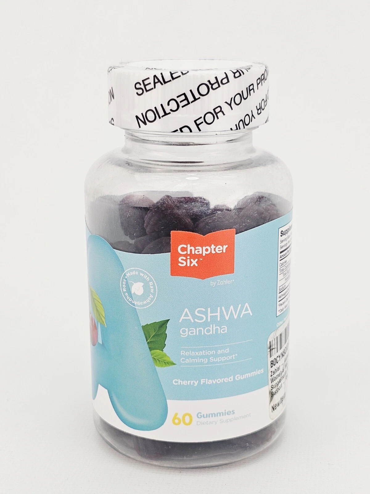 Chapter Six Ashwagandha Gummies 60 Count bb9/26