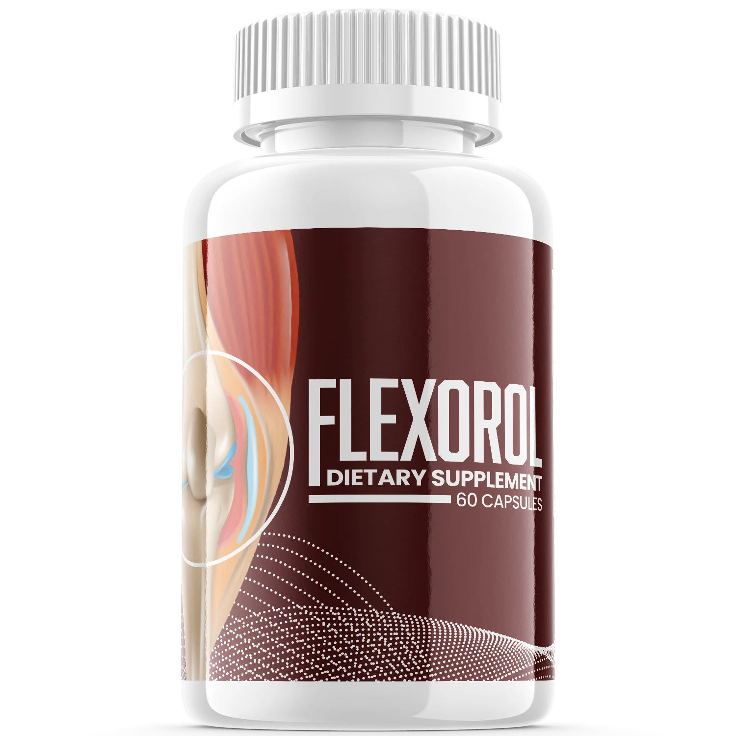 1 Pack - Flexorol Supplement Pills, Support Joint & Muscle Health - 60 Capsules