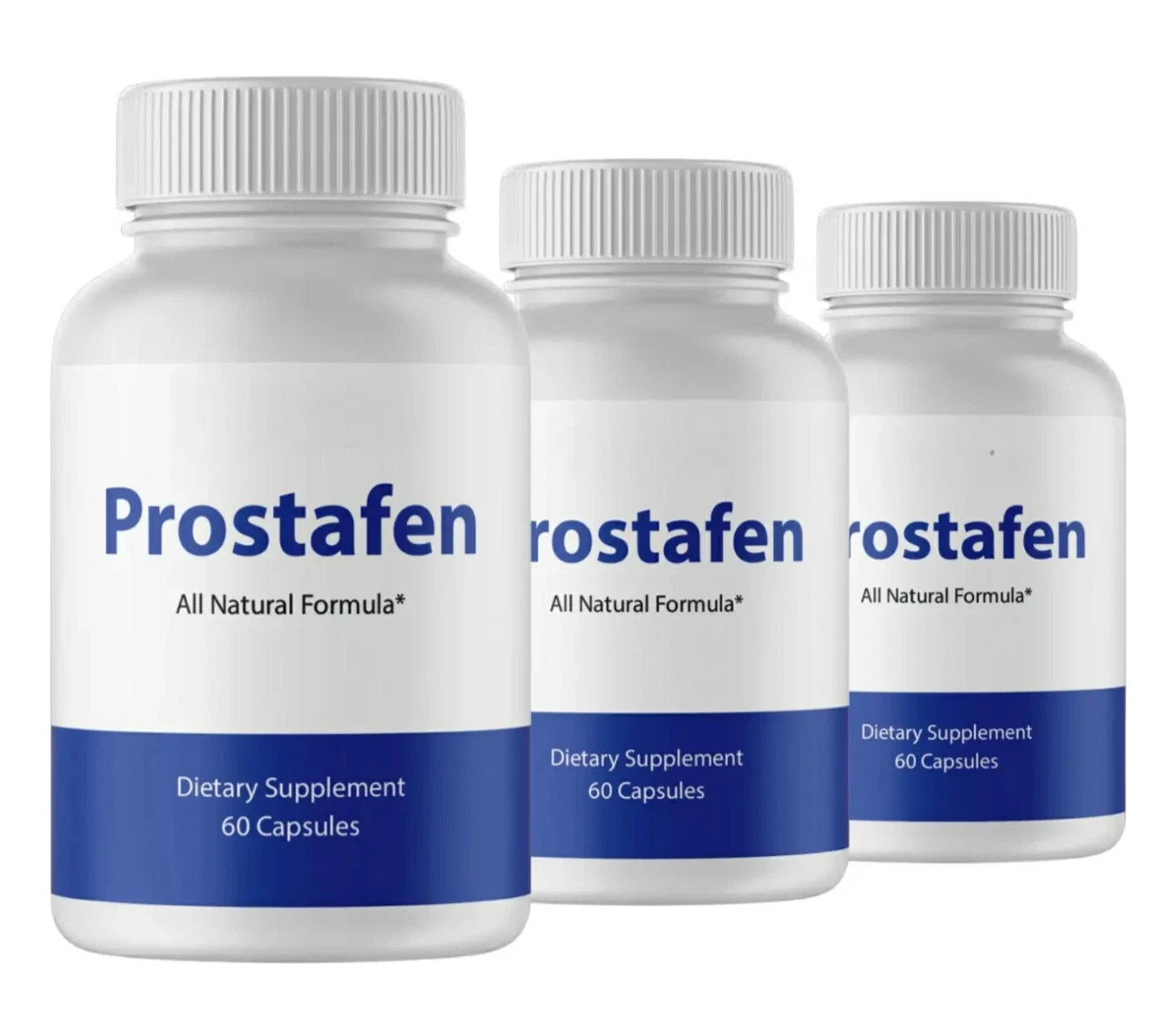 Prostafen All Natural Formula Prostate Support Supplement (180 Capsules) 3-Pack