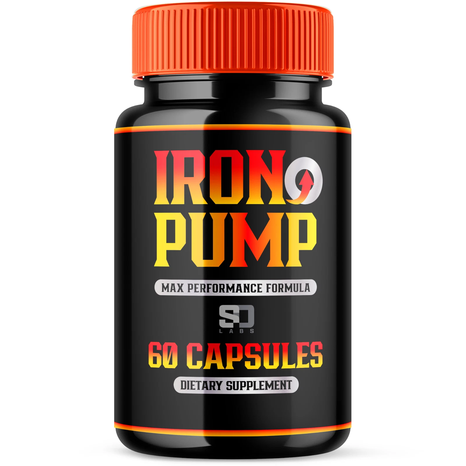 Iron Pump Male Capsules - Promote Blood Flow Muscle Function (60 Capsules)