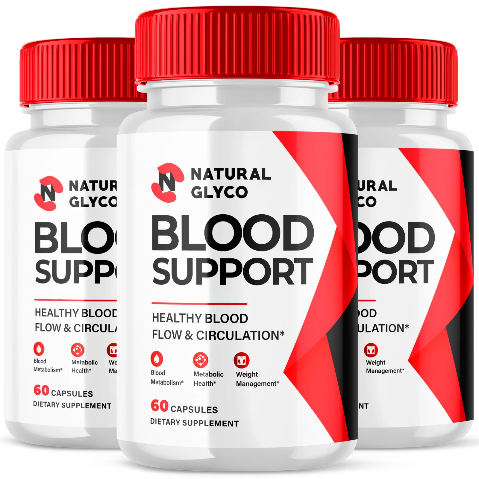 (3 Pack) Natural Glyco Glycogen Support - NaturalGlyco Formula (180 Capsules)