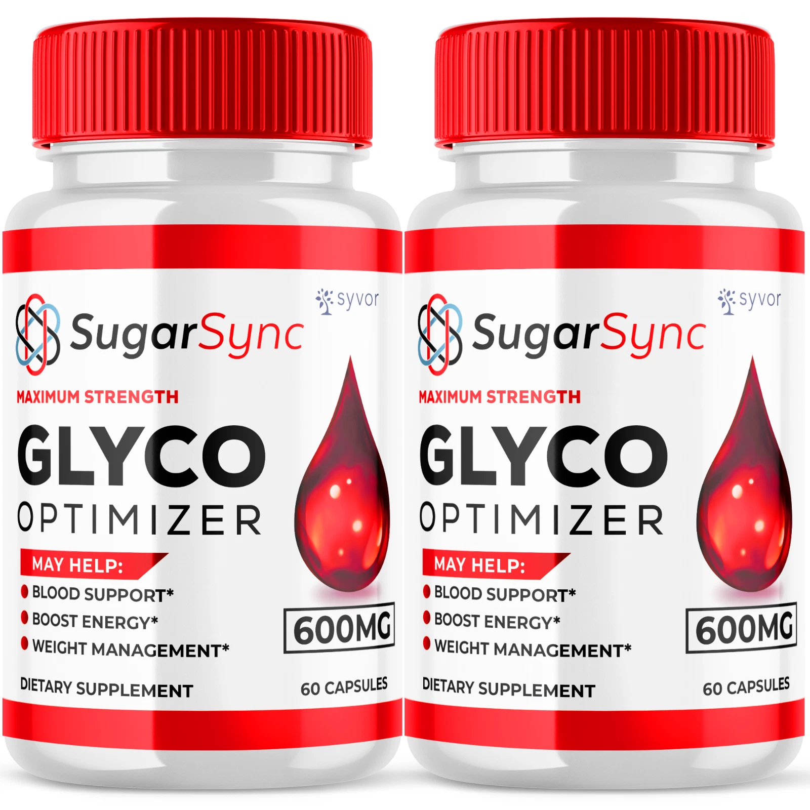 Sugar Sync Glyco Optimizer Maximum Strength Glycogen Supplement 120 Capsules