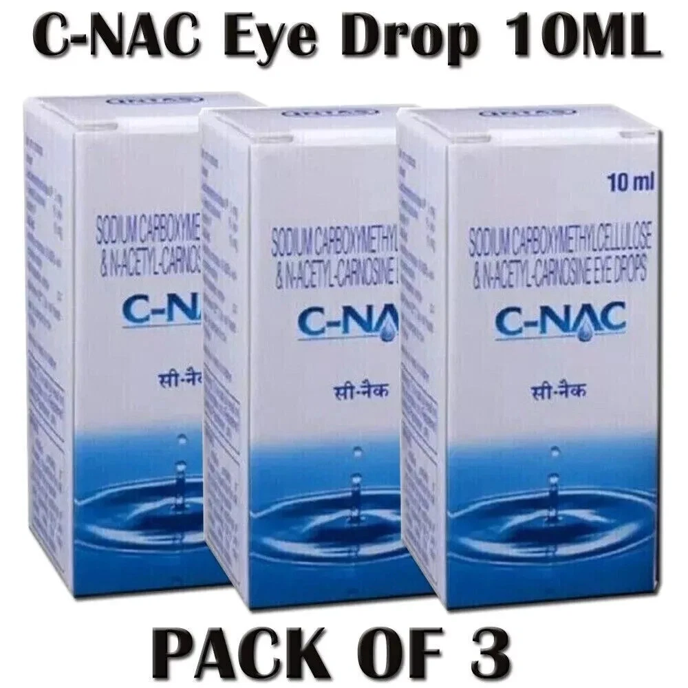 👁️ C-NAC Eye Drops 10ml x 3 | N-Acetyl-Carnosine Formula | 09/2026 | Free Ship