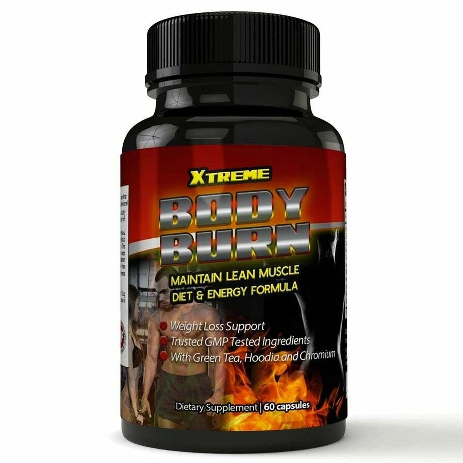 Xtreme Body Burn Fat Burner Weight Loss Metabolism Support 60 Capsules Free Ship