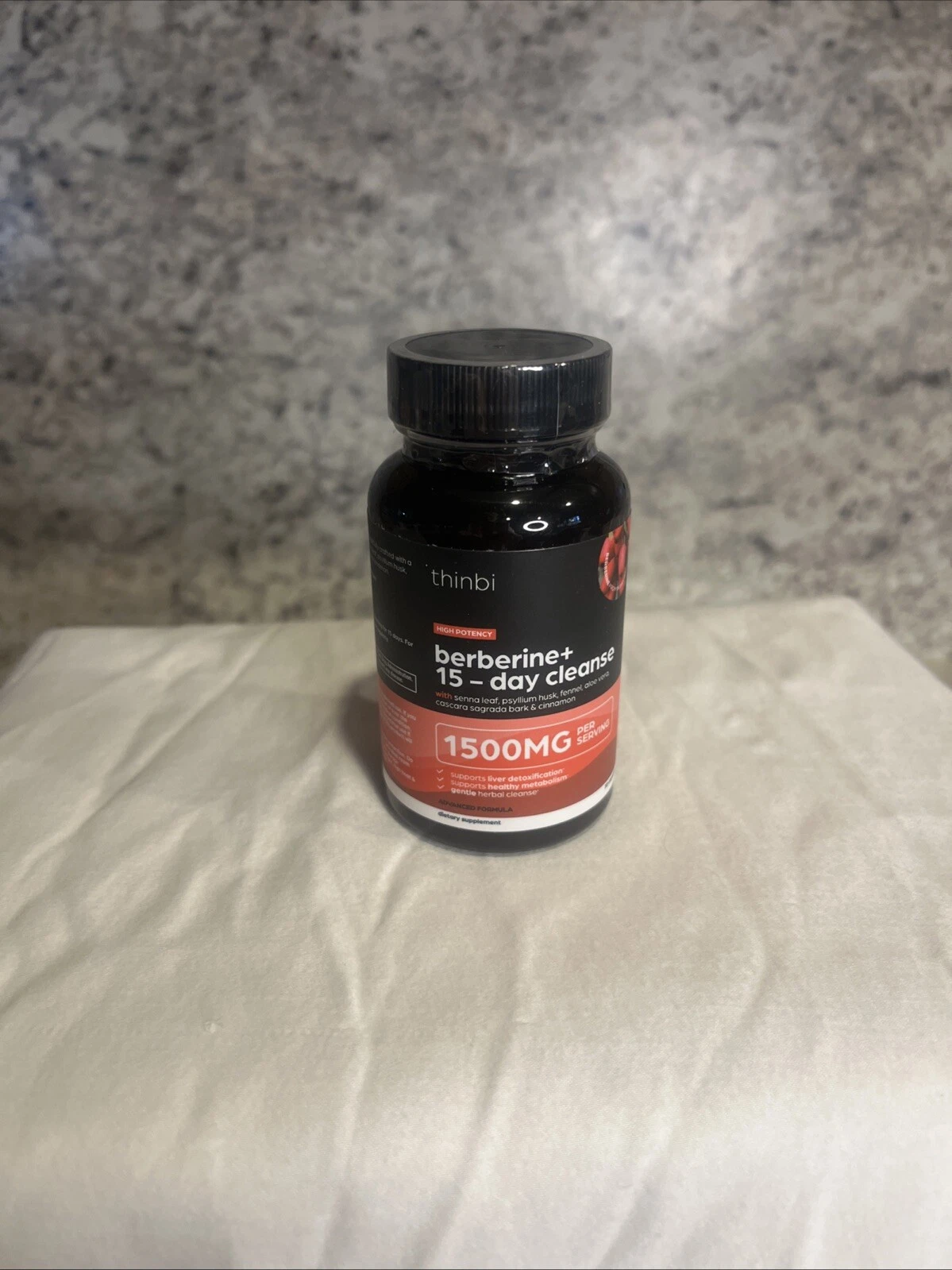 Colon Cleanse Berberine 15-Day Advanced Detox Fast-Acting Natural EXP 11/27