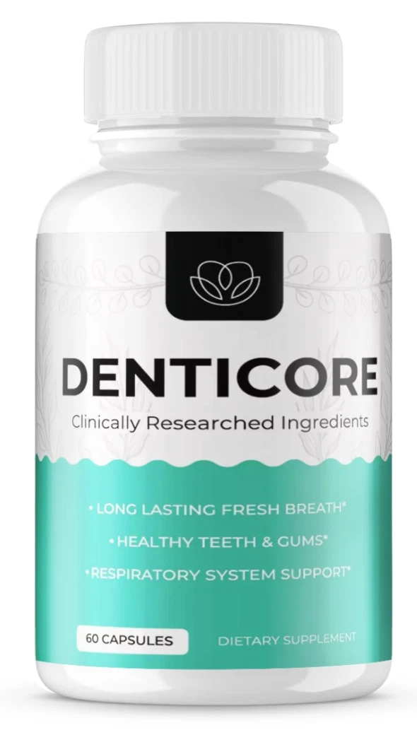 Denticore Dental & Oral Health Support Adult Dietary Supplement - (60 Capsules)