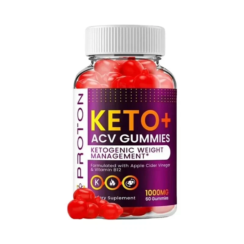 Proton Keto ACV gummies, Proton Gummies Weight Loss (60 Gummies)