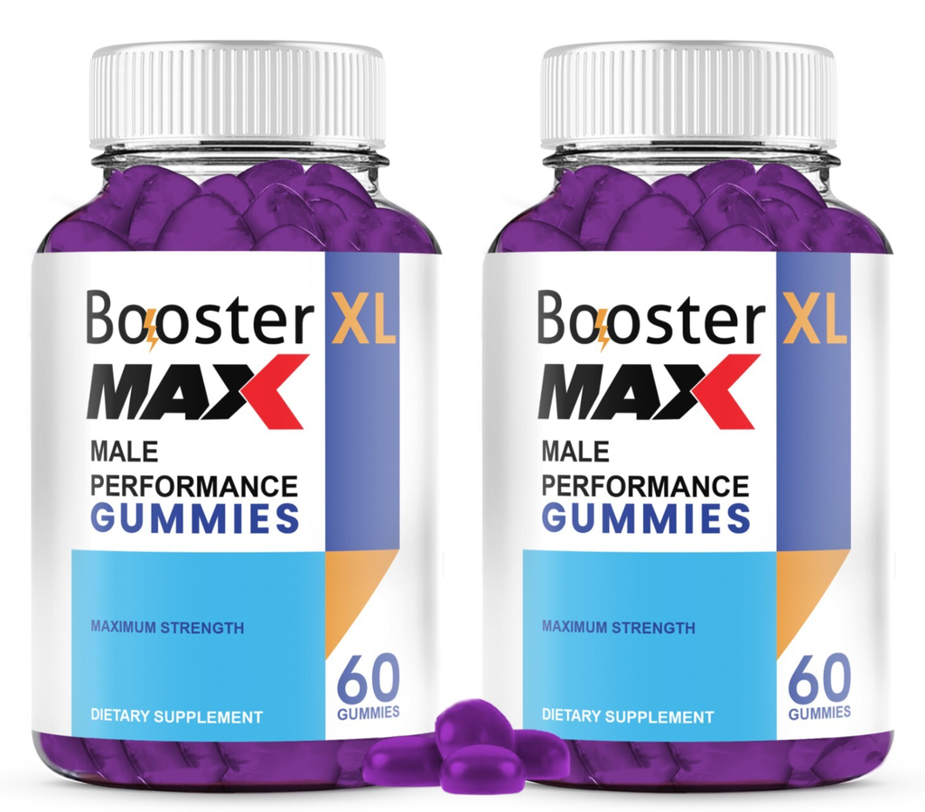 Booster XL MAX Male Gummies - Maximize Vitality and Performance (2 Pack)