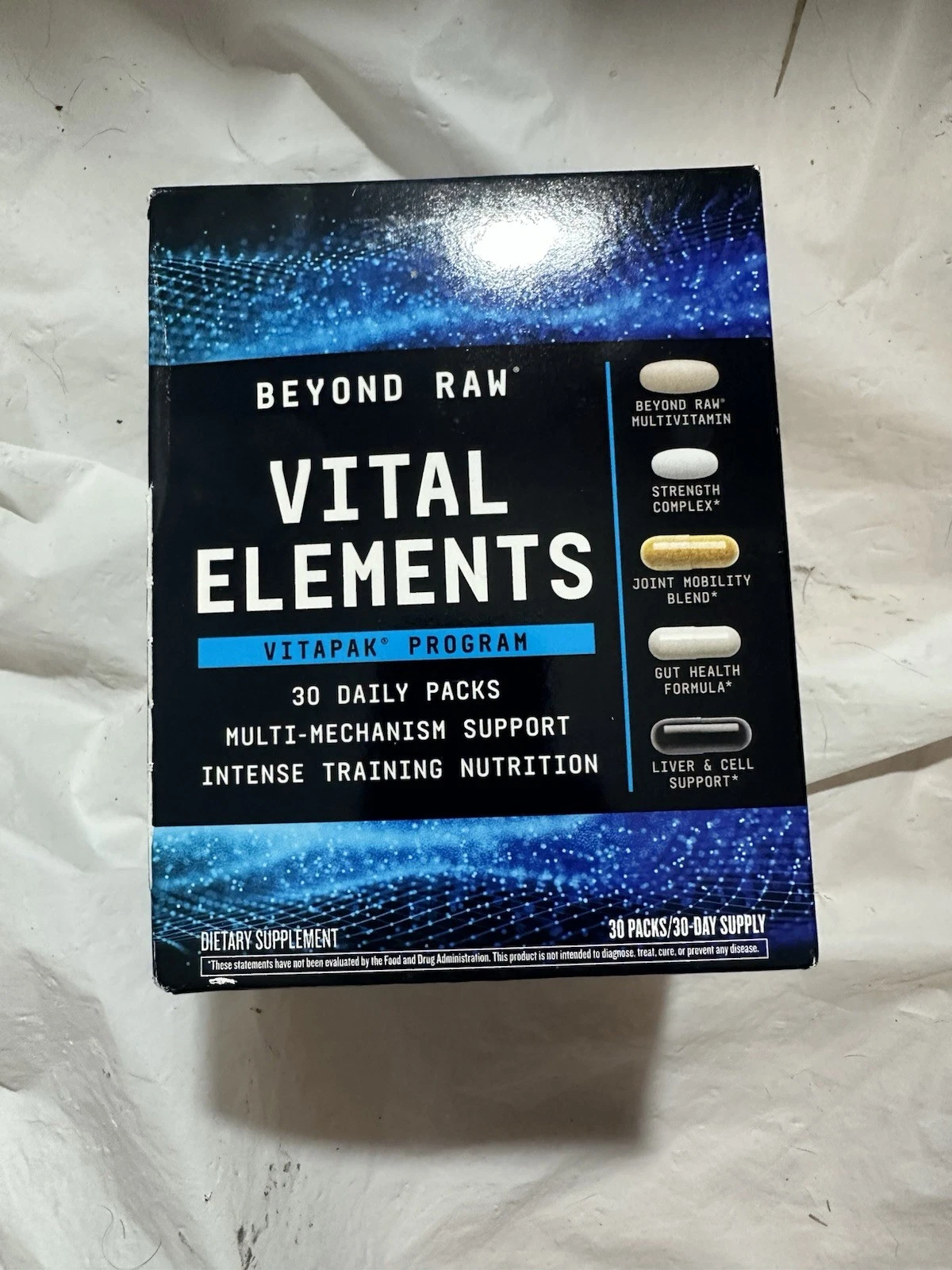 2 Boxes Beyond Raw Vital Elements Vitapak 30 Daily Packs New In Sealed Box C1
