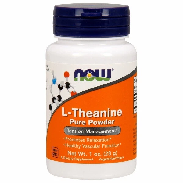 L-Theanine Powder 1 Oz By Now Foods
