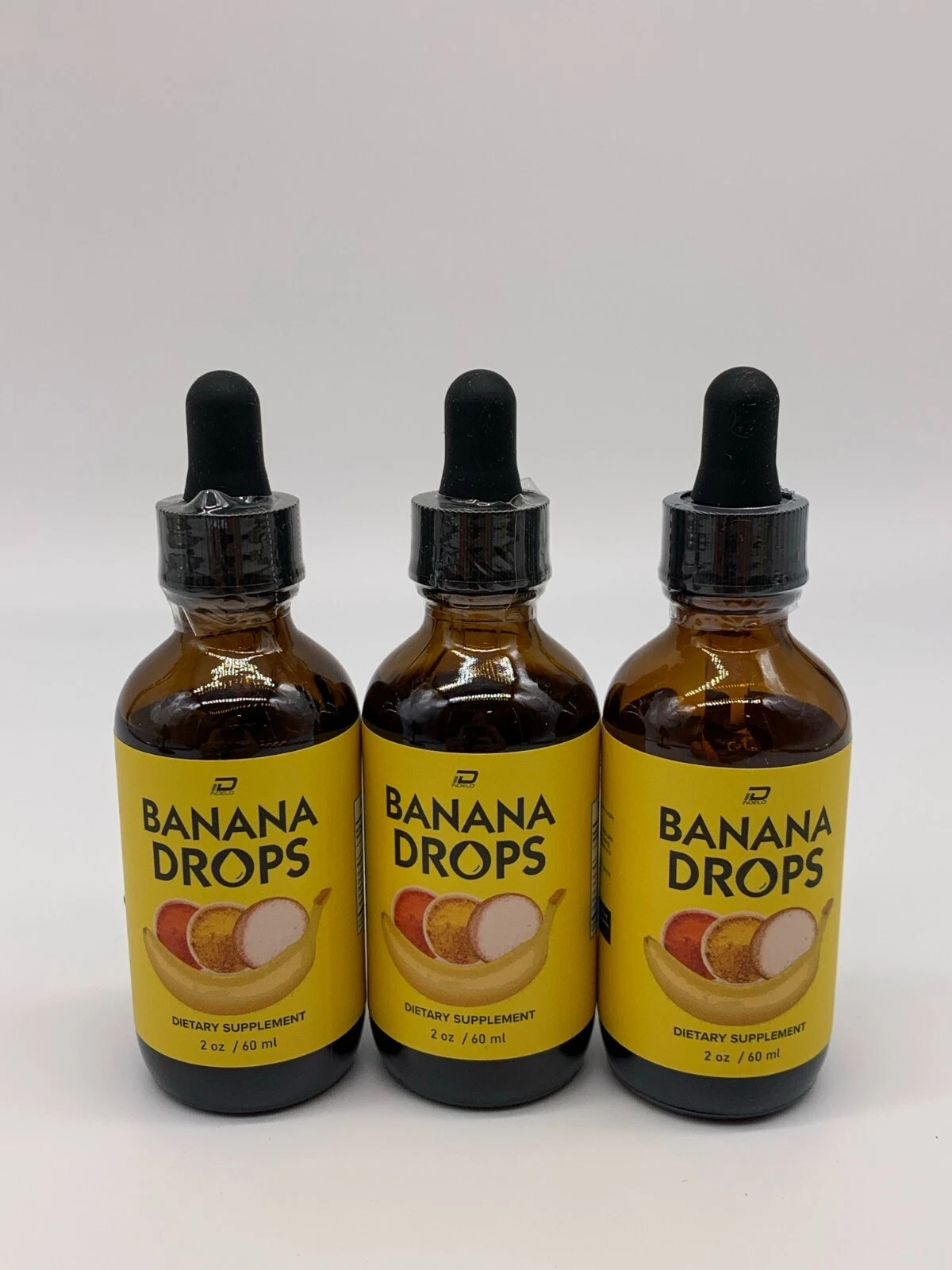 Banana Drops Advanced High Potency Formula, Liquid Supplement (3 Pack)