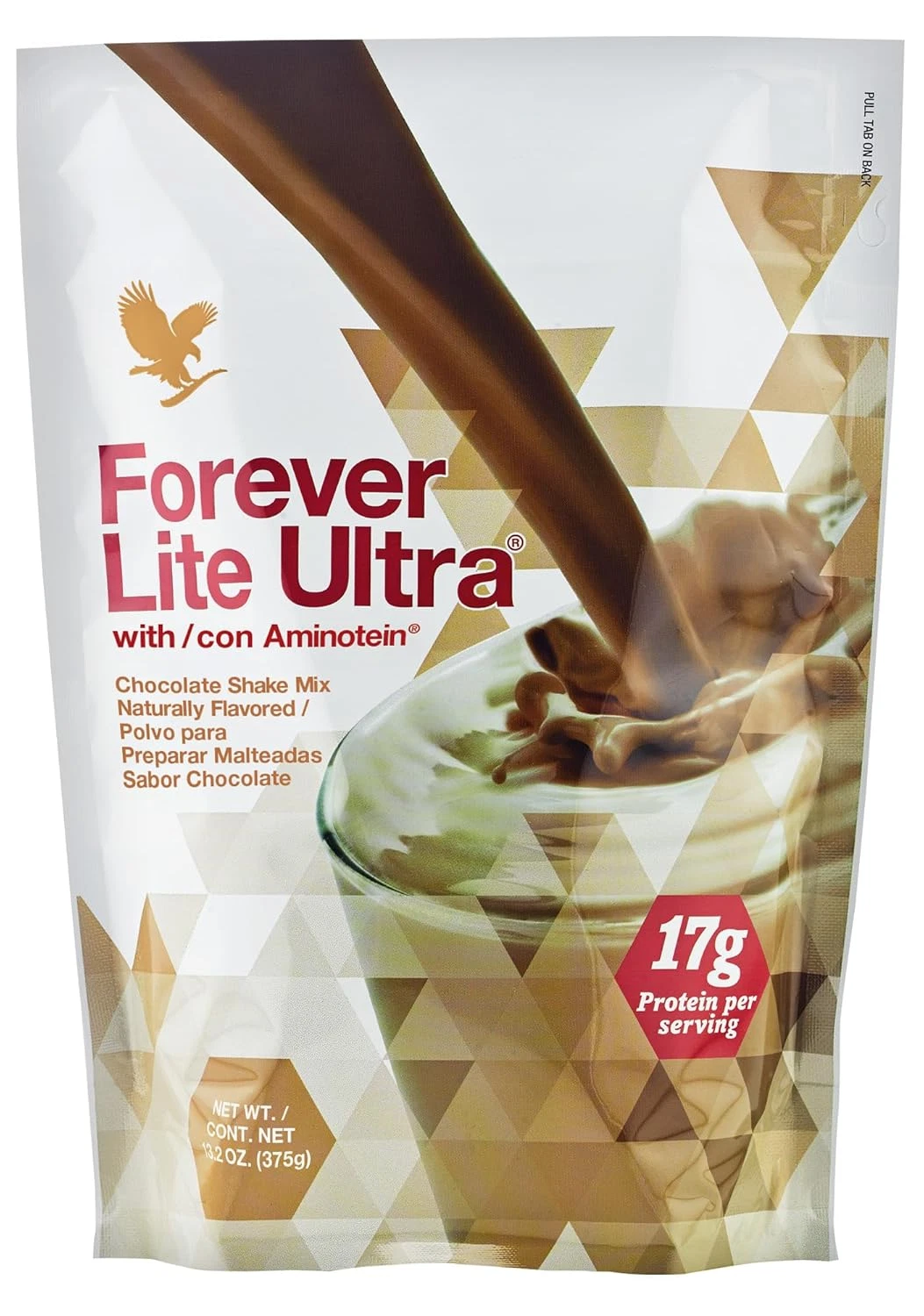 Forever Living - Lite Ultra Chocolate Protein Shake Mix with Aminotein, Low Carb