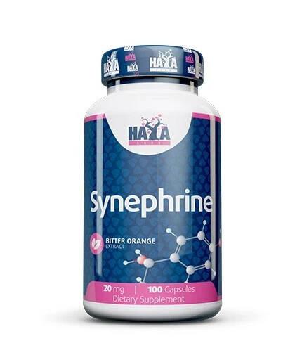SYNEPHRINE 20MG. 100 CAPS. Bitter Orange Extract Fat Loss HAYA LABS SALE