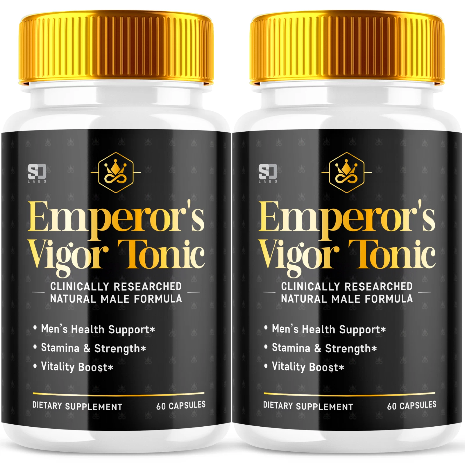Emperor's Vigor Tonic Supplement for Men, Male Health Pills (2 Pack)